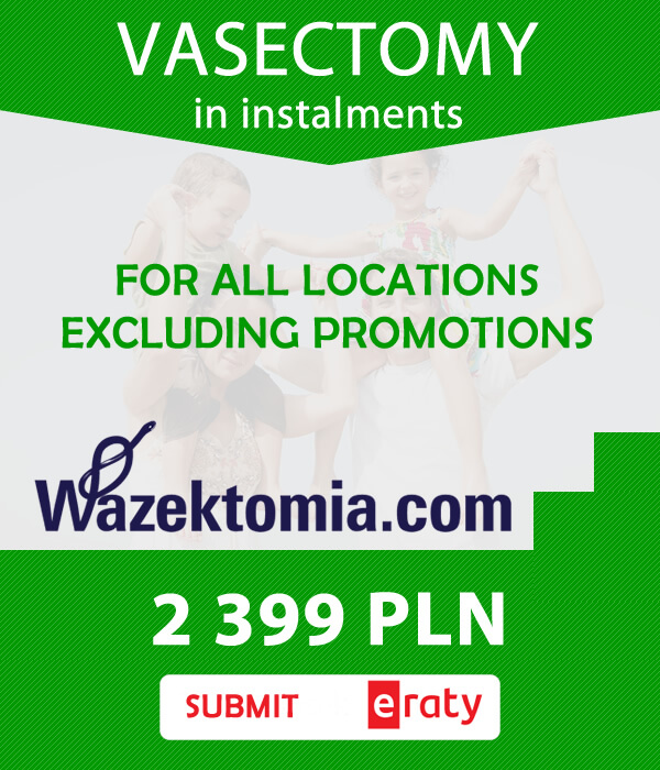 wazektomia na raty
