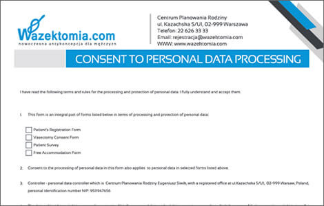 ENG GDPR Form