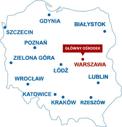 wazektomia w Polsce mapa